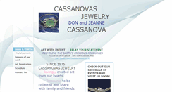 Desktop Screenshot of cassanovasjewelry.com